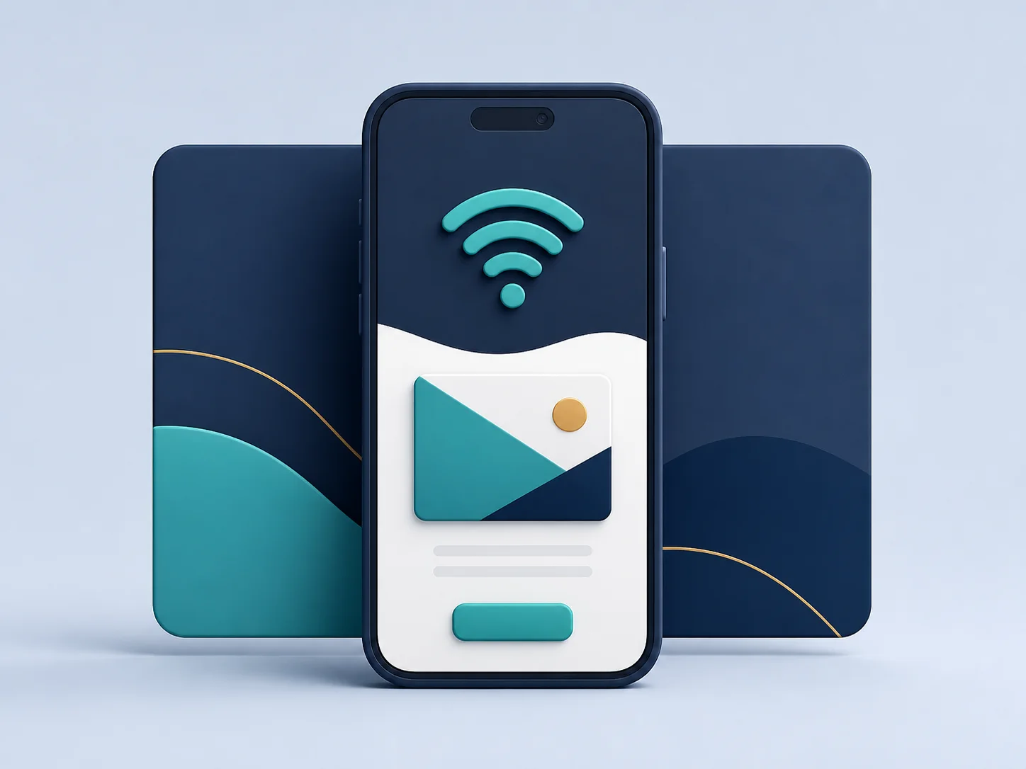 Branded guest WiFi portal experience
